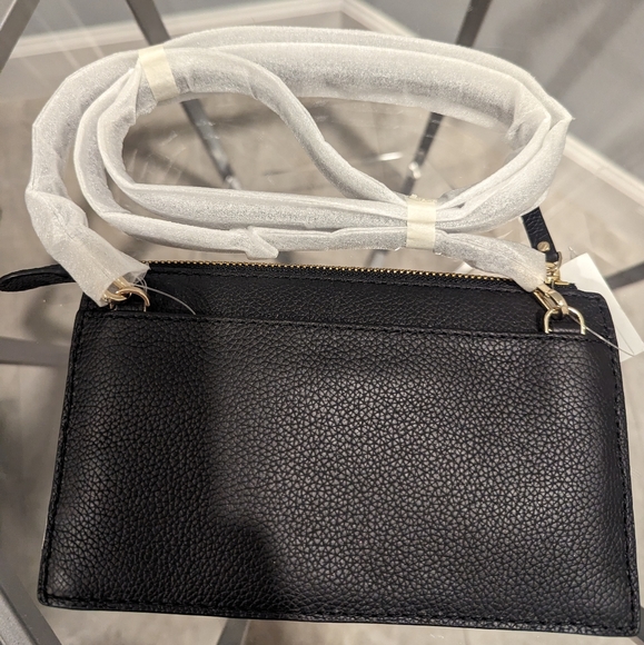 Kate Spade Larchmont Avenue Alegra Black crossbody clutch NWT - Picture 6 of 7